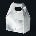 Ballotins Mariage de plage à l'aquarelle gris bleu et or<br><div class="desc">Articles assortis disponibles.</div>