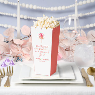 Ballotins Mariage de plage Tropical Sunset Palm Tree Beach