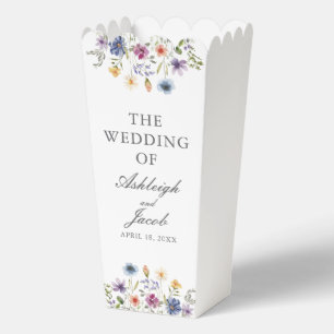 Ballotins Mariage de printemps élégant avec fleurs sauvages