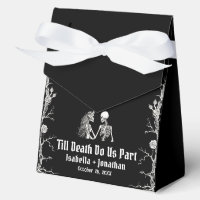 Mariage de squelettes d'Halloween jusqu'à ce que l