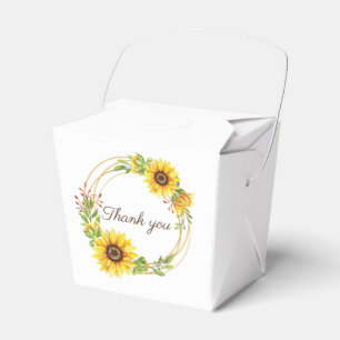 Ballotins Mariage de Sunflowers