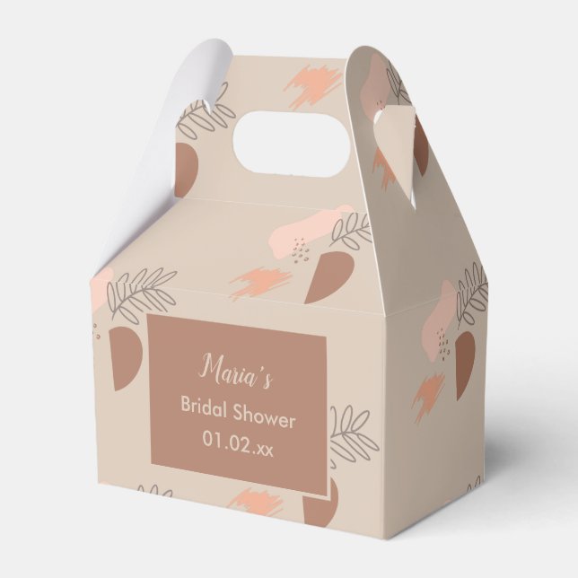 Ballotins Mariage de tonalité Terre feuille de collage organ (Verso)