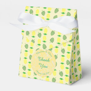 Ballotins Mariage d'été tropical Ananas et Palm Feuille