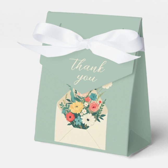 Ballotins Mariage du jardin botanique fleur sauvage (Verso)