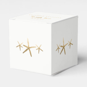 Ballotins Mariage Favor Box, Personnaliser, Plage Starfish