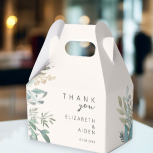 Ballotins Mariage feuille