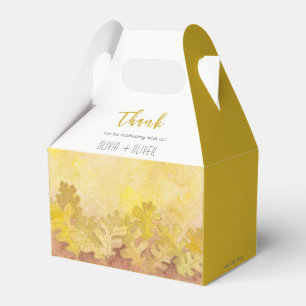 Ballotins Mariage Feuille de chêne d'automne