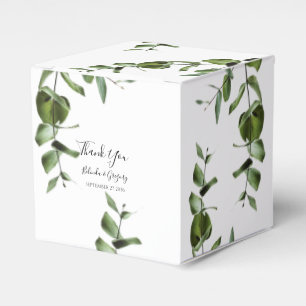 Ballotins Mariage Feuille rustique Eucalyptus