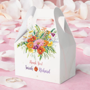 Ballotins Mariage fleur sauvage, Merci Floral Rustique &