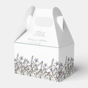 Ballotins Mariage Fleur sauvage simple Lavender