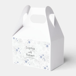Ballotins Mariage Flocon de Neige d'Hiver