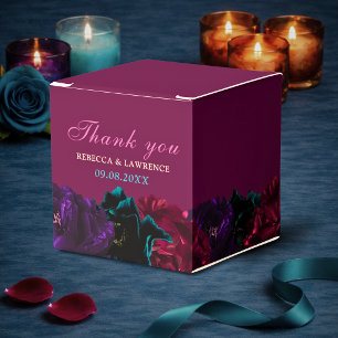 Ballotins Mariage floral aux tons de joaillerie