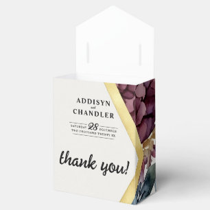 Ballotins Mariage floral élégant enchanté