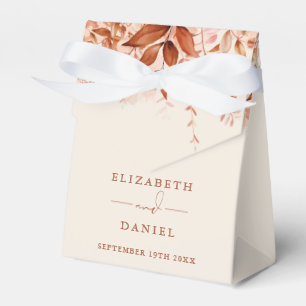 Ballotins Mariage Floral Rustique Automne