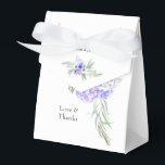 Ballotins Mariage Floral Violet Pastel<br><div class="desc">Boîtes de cadeaux de mariage florales Anémone de teintes violettes pastel.</div>