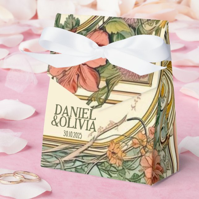 Ballotins Mariage frontalier orné fleur sauvage victorien (Mariage)