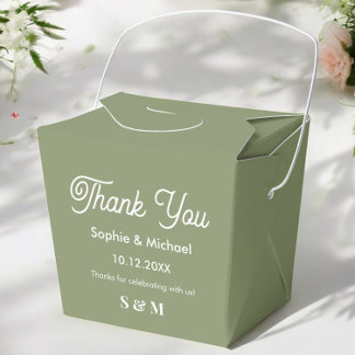 Ballotins Mariage Green Bride