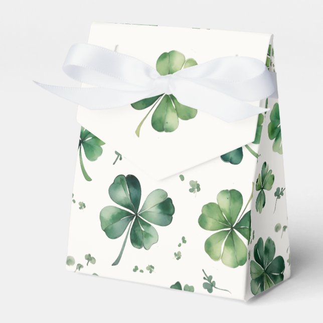 Ballotins Mariage Green Shamrock  (Verso)