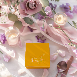 Ballotins Mariage Jaune Simple Et Moderne, Particulièrement