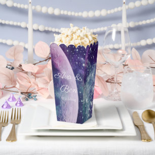 Ballotins Mariage Lune Galaxie Violet Céleste