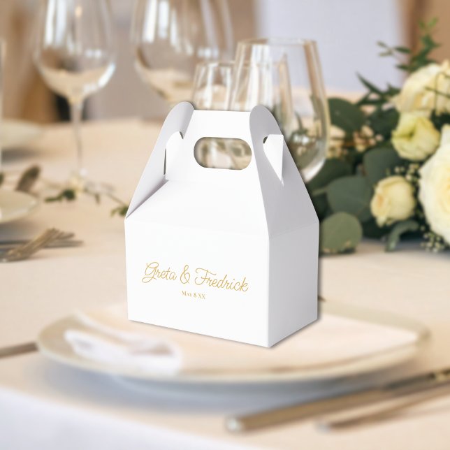 Ballotins Mariage Luxe Or Timeless (Créateur téléchargé)