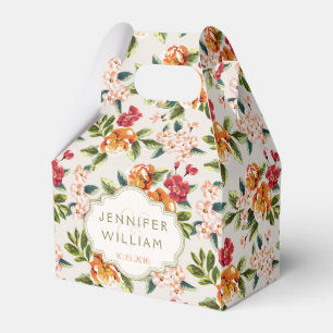 Ballotins Mariage mariée Groom Élégant Vintage chic floral