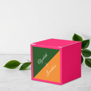 Ballotins Mariage minimaliste mélange et assorti Lever de so