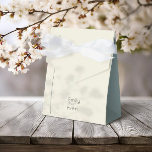 Ballotins Mariage minimaliste moderne neutre