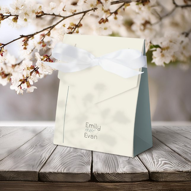 Ballotins Mariage minimaliste moderne neutre (Créateur téléchargé)