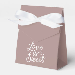 Ballotins Mariage Minimaliste Rose Gold et Blanc