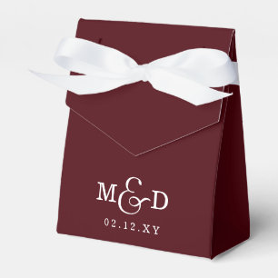 Ballotins Mariage Monogramme Moderne Classique Bourgogne