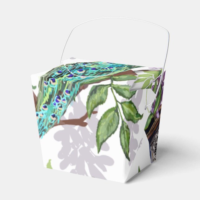 Ballotins Mariage Peacock (Verso)