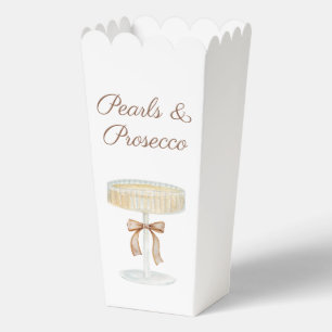 Ballotins Mariage perles et prosecco amour