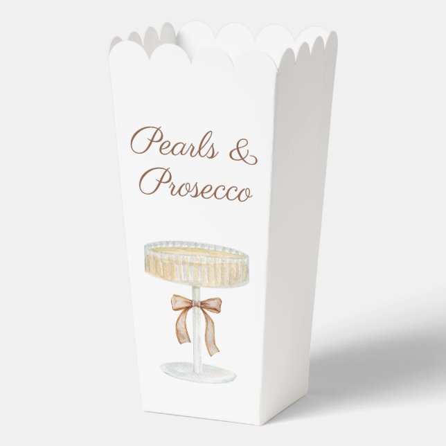 Ballotins Mariage perles et prosecco amour  (Verso)