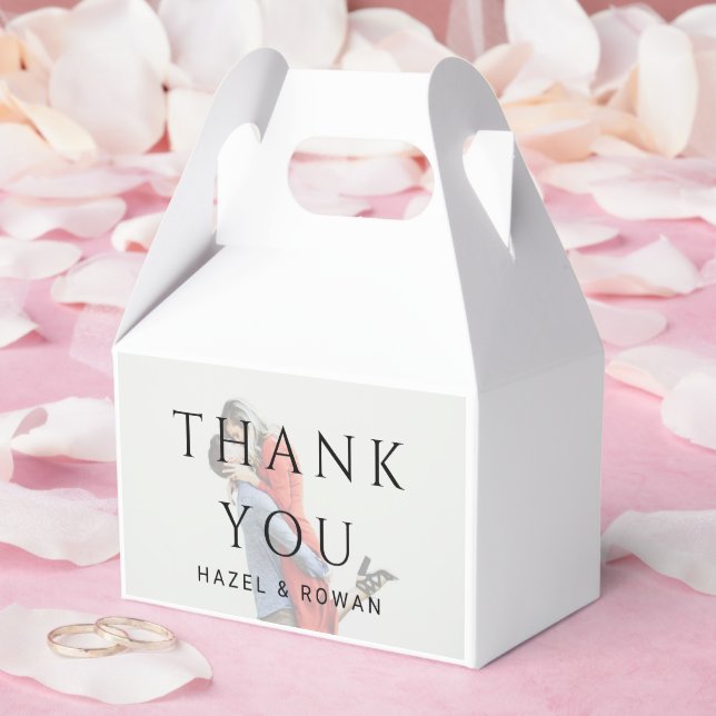 Ballotins Mariage photo simple moderne (Mariage)