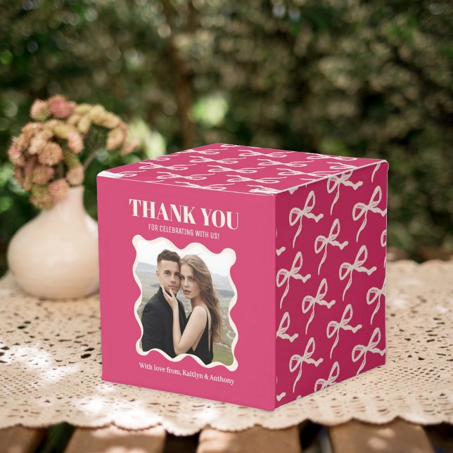 Ballotins Mariage rétro Coquette Bow (Créateur téléchargé)