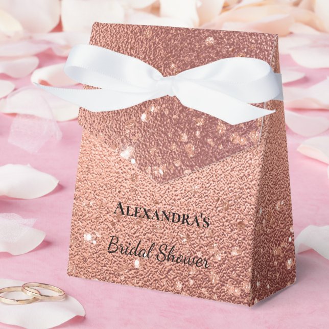 Ballotins Mariage Rose Gold Glitz Pailleté (Mariage)