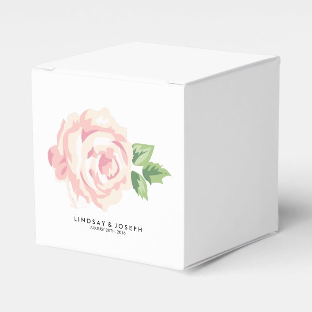 Ballotins Mariage Rose vintage (Verso)