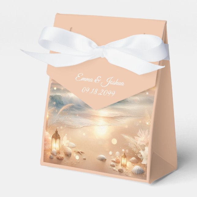 Ballotins Mariage Seaside Sparkle et Sunset Dreams (Verso)