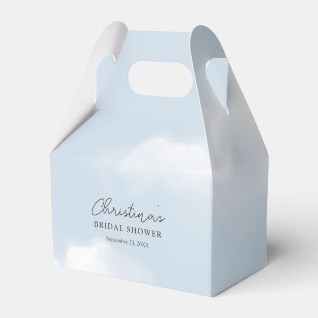 Ballotins Mariage sur le thème Bleu Cloud 9 (Verso)