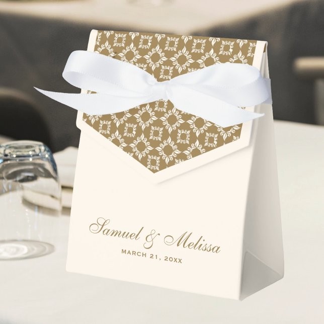 Ballotins Mariage sur le thème Crème et Or (Créateur téléchargé)