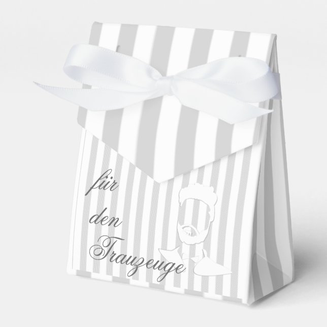 Ballotins Mariage Témoin Homme Bart Personnaliser le nom (Verso)