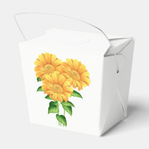 Ballotins Mariage Tournesol Fête de Mariée Été Campagne