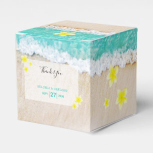 Ballotins Mariage Tropical de Plage au Frangipanier Plumeria