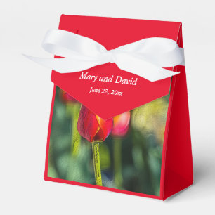 Ballotins Mariage Tulipe texturé