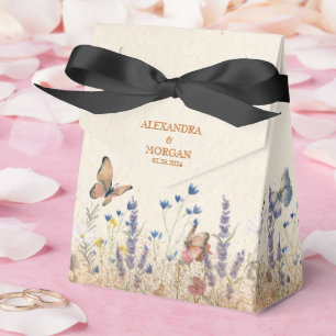 Ballotins Mariage vintage Boho Butterfly Garden