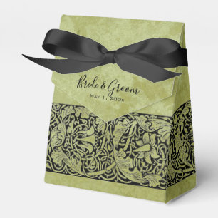 Ballotins Mariage Vintage, Fleurs Victoriennes Bordure Flora