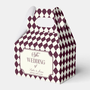 Ballotins Mariage Vintage Ivoire Vin de Luxe Ancien