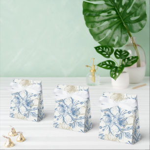 Ballotins Mariage Vintage Toile-De-Jouy Français