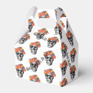 Ballotins MariageFavour Boîte Crâne jusqu'à la mort nous fai